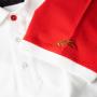 View Mens Speed Polo - Wt/Red Full-Sized Product Image